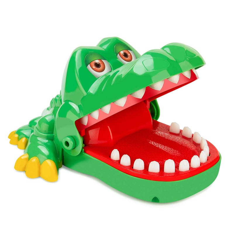 iShyan Crocodile Teeth Toys Game for Kids, Crocodile Biting Finger Dentist Games Funny Alligator Teeth Game - Image 1